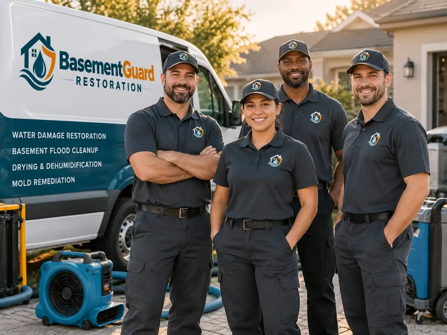 Basement Water Damage Restoration company in Roanoke, LA
